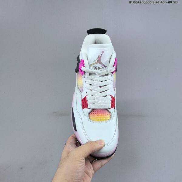 Jordan Air Jordan 4 Retro "Comic" white/black/pink/yellow gradient EU 40-48.5 basketball