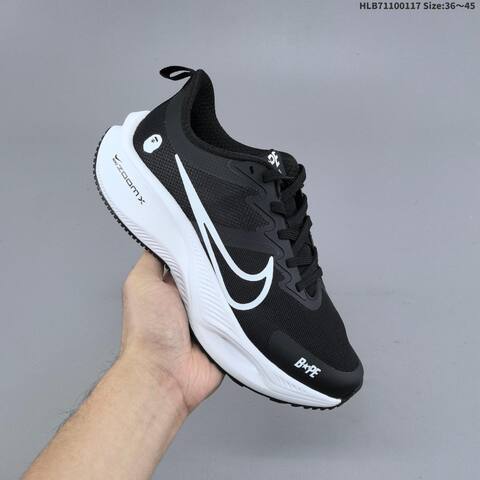 Nike Zoom X Black White Blue EU 36-45 Running Shoe - Unisex (BS-61949)