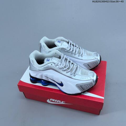 Nike Shox R4 Pink Silver White EU 36-40 Running Shoe - Unisex (BS-60569)