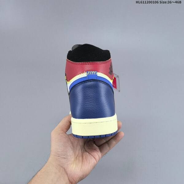 Jordan Air Jordan 1 Retro High blue/white/black/burgundy 36~46B lifestyle