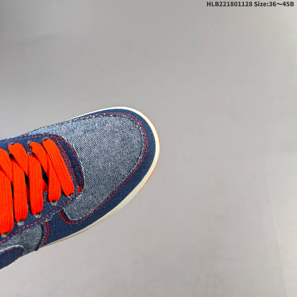 Nike Air Force 1 07 CW2288-111 blue orange white EU 36-45 sneaker