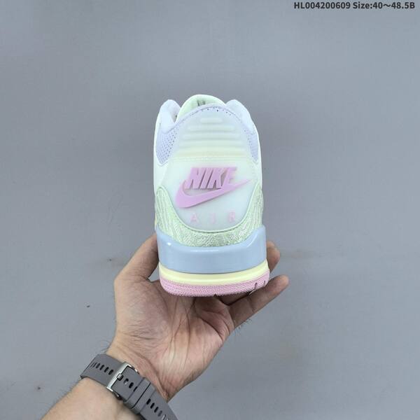 Jordan Air Jordan 3 Retro Sail / Jade Aura / pastel pink 40~48.5 basketball