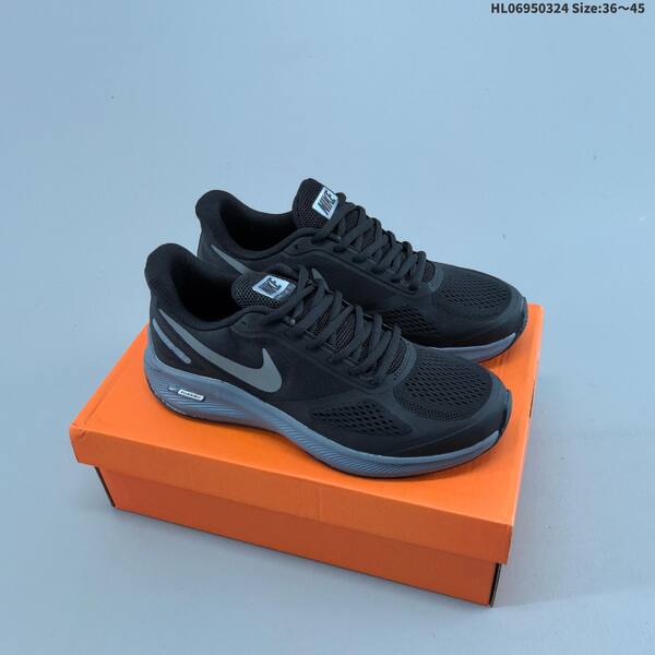 Nike Air Zoom Winflo 7X black white grey EU 36-45 running shoe