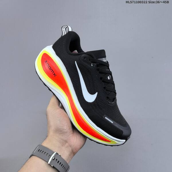 Nike Vomero Plus ReactX Air Zoom black white red yellow EU 36-45 running shoe