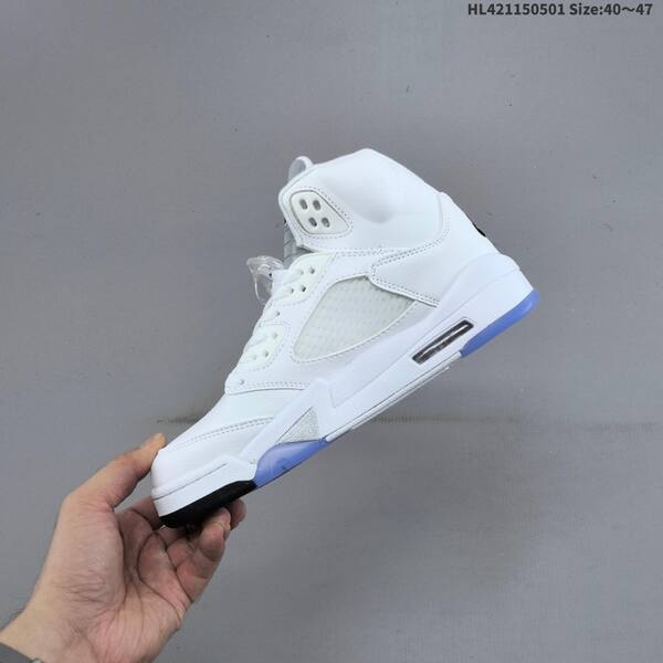Jordan Air Jordan 5 Retro High White/Silver/Ice Blue EU 40-47 basketball