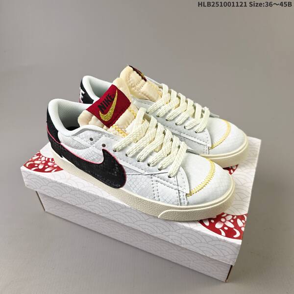 Nike Blazer Low 77 JUMBO white black red beige EU 36-45 skate shoe
