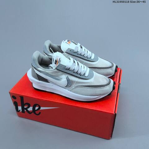 Nike LDWaffle Sacai Fragment Grey White Black EU 36-45 Sneaker - Unisex (BS-61933)