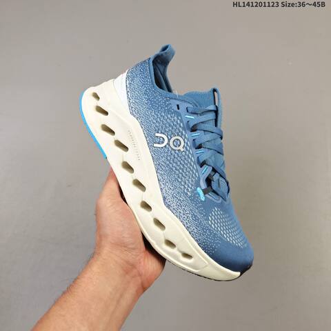 On Cloudsurfer Max Blue White Cream EU 36-45 Running Shoe Running Sneakers - Unisex (BS-69784)
