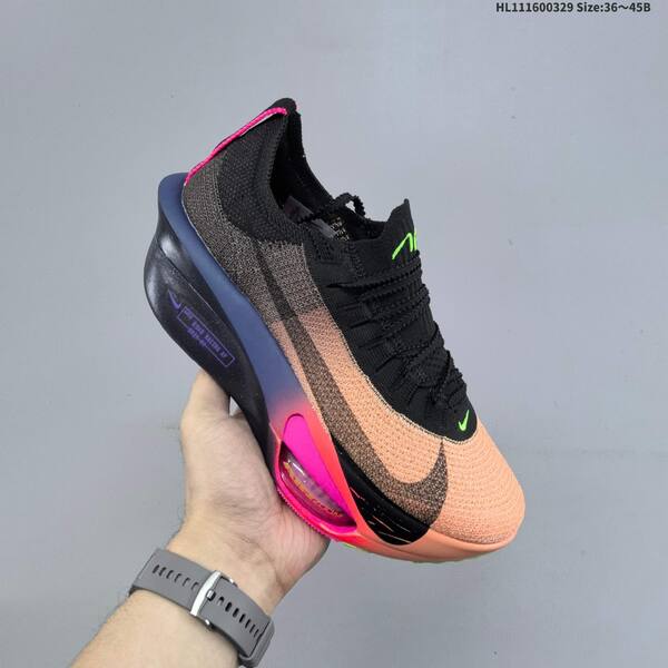 Nike Air Zoom Alphafly Next 3 black orange pink purple green EU 36-45 running shoe