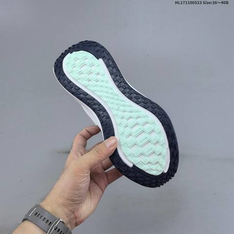 Nike Vomero Plus ReactX Air Zoom White Pink Light Green Navy EU 36 40 Running Shoe EU 36-40 - Unisex (BS-60191)