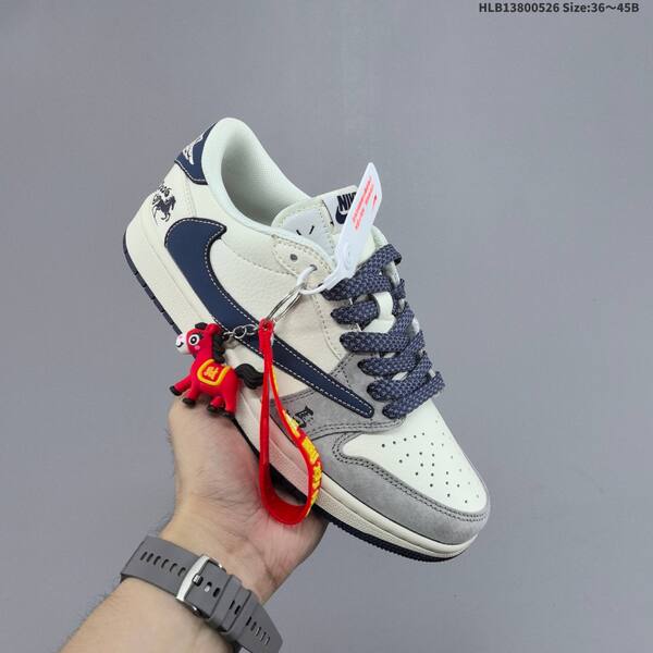 Nike Air Jordan 1 Low cream / gray / navy / burgundy EU 36-45 lifestyle