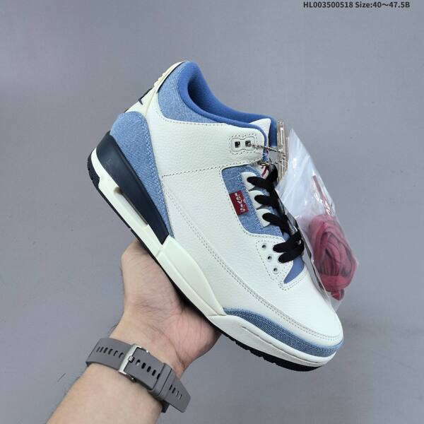 Jordan Air Jordan 3 white/light blue/navy EU 40-47.5 basketball