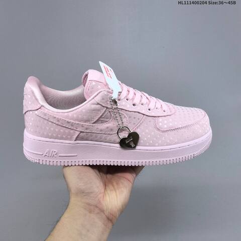 Nike Air Force 1 07 Red Pink EU 36-45 Sneaker - Unisex (BS-61540)