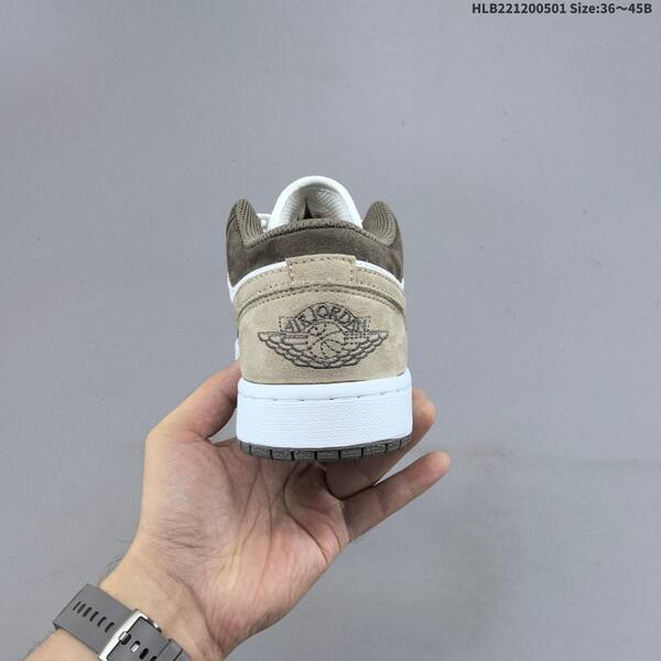 Jordan Air Jordan 1 Low 553558-046 White/Brown/Taupe EU 36-45 casual