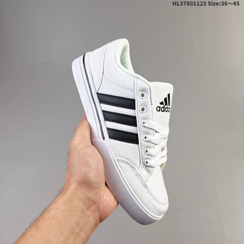 Adidas Gvp Canvas Green White Black EU 36-45 Skate Shoe - Unisex (BS-65462)