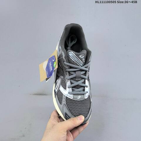 ASICS GEL-1130 Dark Grey Silver Cream Black EU 36-45 Running Shoe Running Sneakers - Unisex (BS-68858)