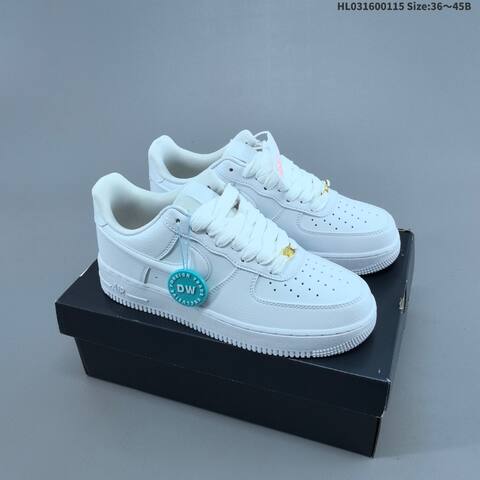 Nike Air Force 1 07 LV8 HF2014-10 Black White Light Blue Gum EU 36-45 Sneaker - Unisex (BS-61953)