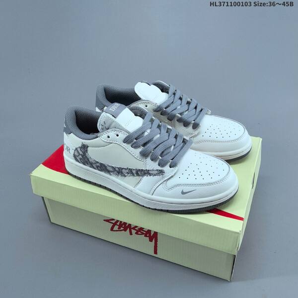 Jordan Air Jordan 1 Low x Travis Scott white/black/red EU 36-45 lifestyle