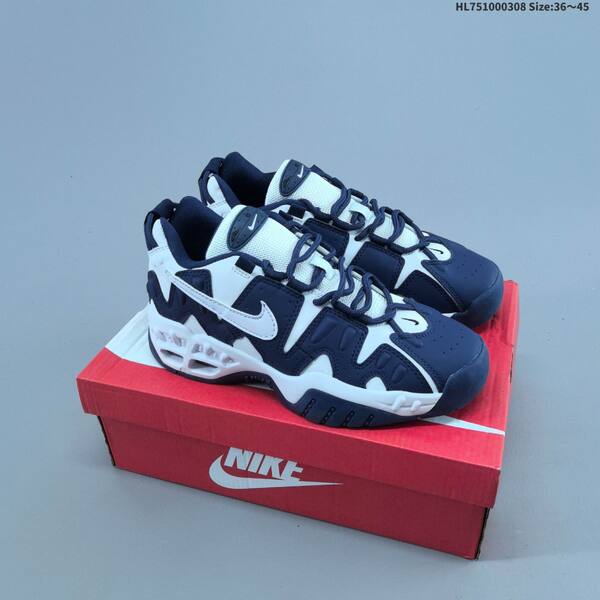 Nike Air More Uptempo Low white black red EU 36-45 basketball shoe
