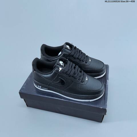 Nike Air Force 1 07 Low Red Black White EU 36 45 Sneaker EU 36-45 - Unisex (BS-60126)