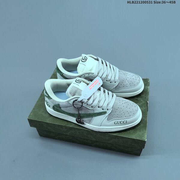 Jordan Air Jordan 1 Low x Travis Scott white/grey/olive green EU 36-45 lifestyle