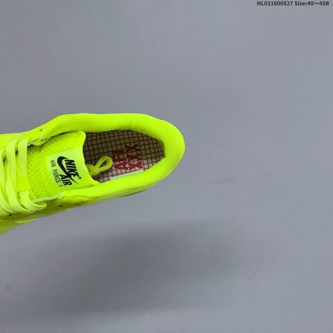 Nike Air Force 1 07 Low Volt Black Clear EU 40-45 Sneaker - Men's (BS-60088)