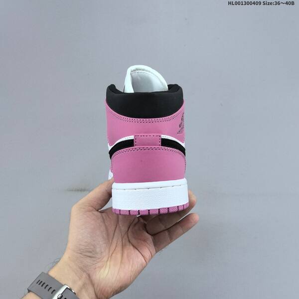 Jordan Air Jordan 1 Mid Berry/Pink/White/Black EU 36-40 basketball