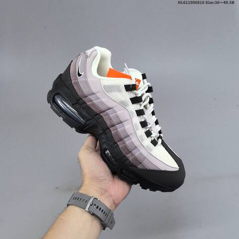 Nike Air Max 95 OG Off White Light Purple Mauve Black Clear EU 36 49 5 Running Shoe EU 36-49 - Unisex (BS-59894)