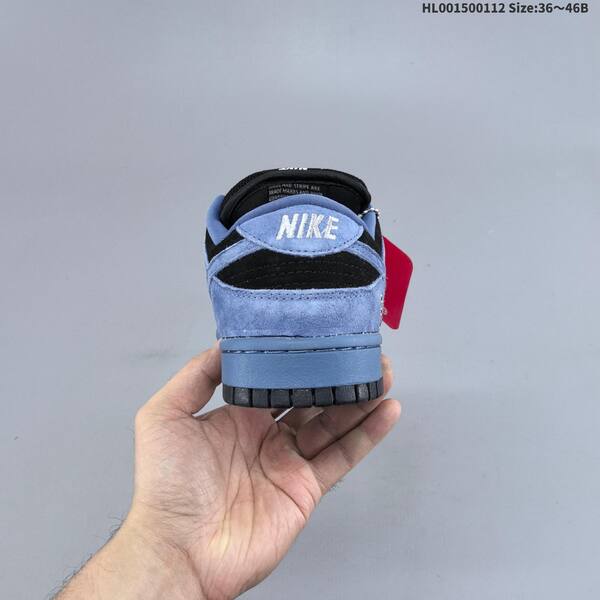 Nike SB Dunk Low Supreme blue black red EU 36-46 skate shoe