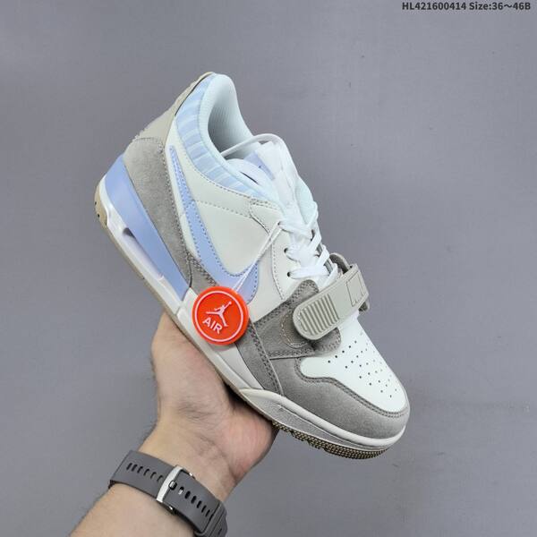 Nike Air Jordan Legacy 312 Low white/grey/light blue 36~46B basketball