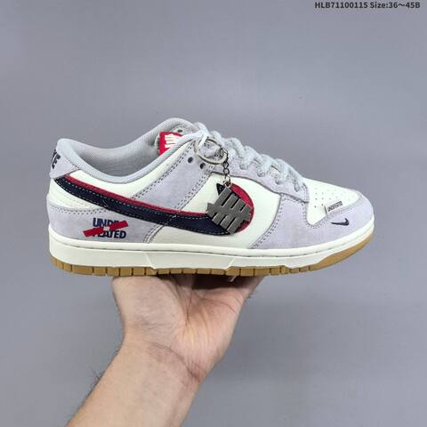 Nike Dunk Low Off White Grey EU 36-45 Skate Shoe - Unisex (BS-61976)