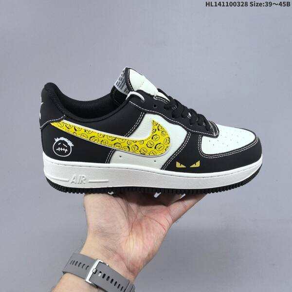 Nike Air Force 1 07 Off White Red Gold Black White Yellow EU 36 45 sneaker EU 36-45