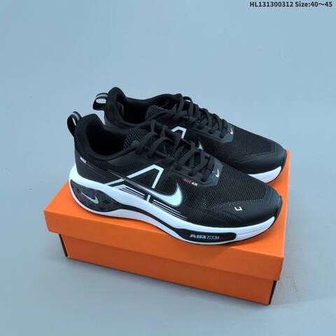 Nike Air Zoom Winflo V2 Dark Grey Black White Orange EU 40-45 Running Shoe - Men's (BS-61362)