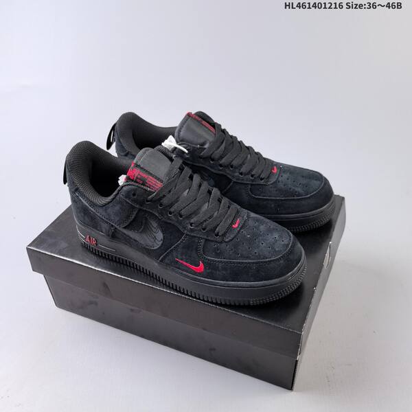 Nike Air Force 1 Low grey black white dark blue EU 36-46 sneaker