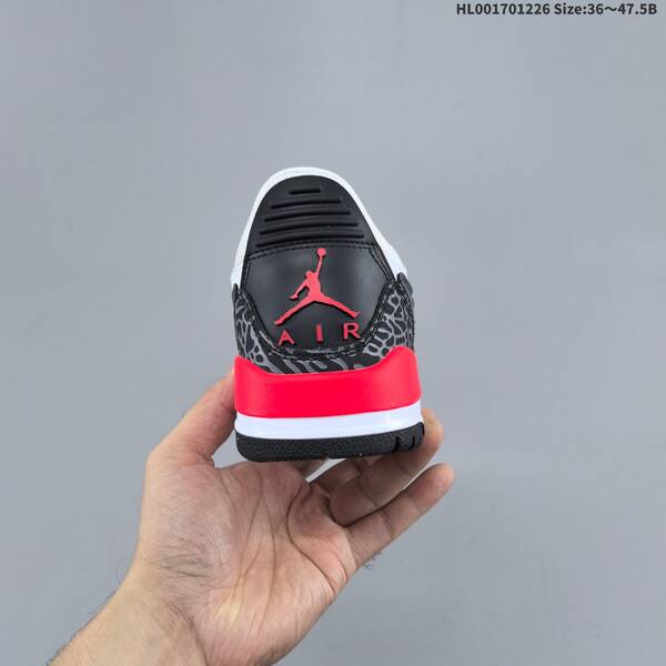 Jordan Air Jordan Legacy 312 Low white/black/grey/red 36~47.5 basketball