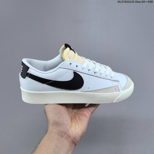 Nike Blazer Low 77 white black sail EU 36-45 skate shoe