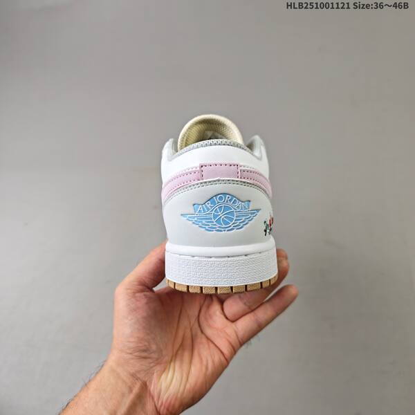 Jordan Air Jordan 1 Low White/Cream/Pink/Gum EU 36-46 casual