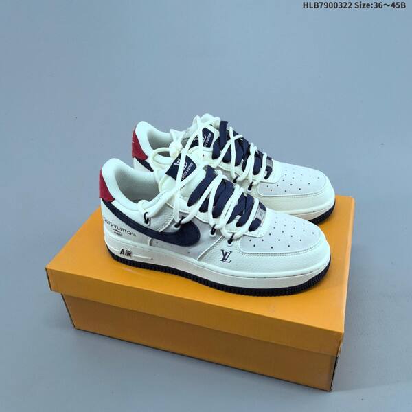 Nike Air Force 1 07 Low Supreme white navy grey beige black EU 36-45 sneaker