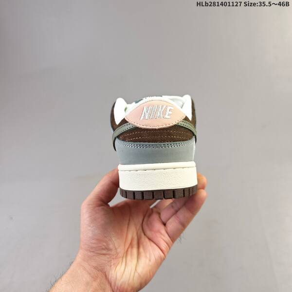 Nike SB Dunk Low off white grey brown pink EU 35 5-46 skate shoe