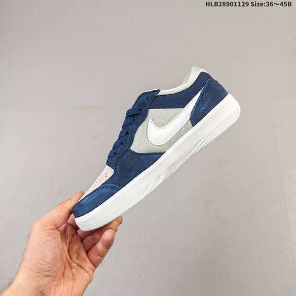 Nike SB Force 58 navy blue grey white EU 36-45 skate shoe