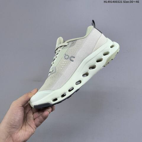On Cloudsurfer Trail 2 Cream Off White Gray EU 36-46 Trail Shoe Trail Running Sneakers - Unisex (BS-69667)
