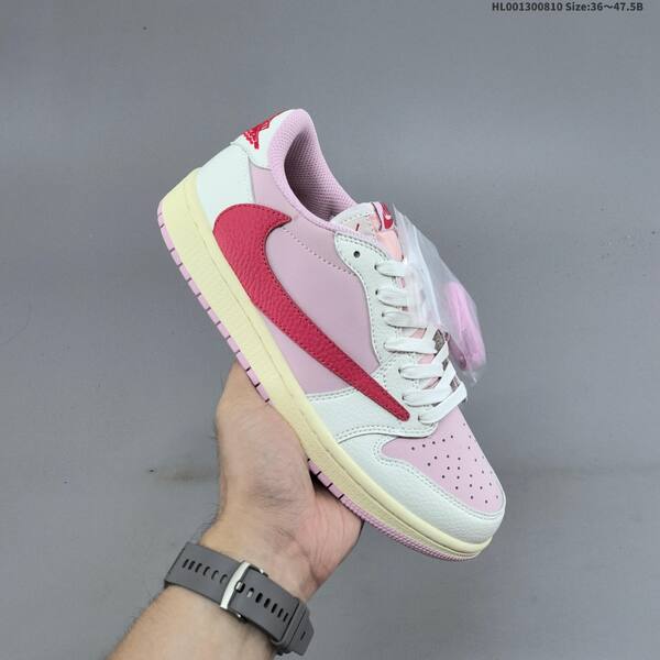 Jordan Air Jordan 1 Low Travis Scott Tropical Pink/White EU 36-47.5 casual