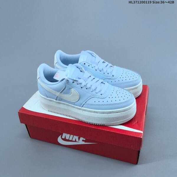 Nike Court Vision Alta LTR white light blue EU 36-42 skate shoe