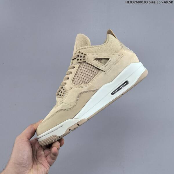 Jordan Air Jordan 4 Retro beige/tan with white accents EU 36-48.5 basketball