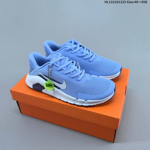 Nike Flex Train Light Blue White Grey Dark Blue EU 40-45 Training Shoe - Men's (BS-62467)