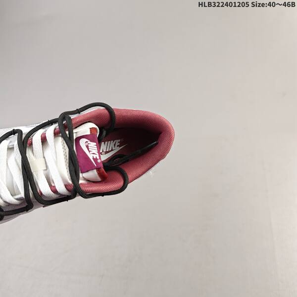 Nike SB Dunk Low Retro DIY white grey burgundy black EU 40-46 skate shoe