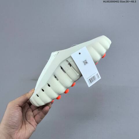 Nike Swoosh Lo Light Beige Silver Orange EU 36-48 5 Slides - Unisex (BS-60984)