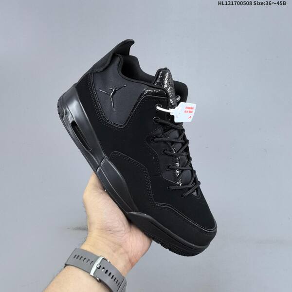 Jordan Courtside 23 black/black 36~45 basketball