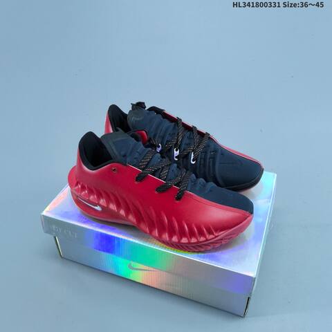 Nike Air Zoom G T Cut EP HV9921-600 Red Black Blue Iridescent EU 36-45 Basketball Shoe - Unisex (BS-61013)