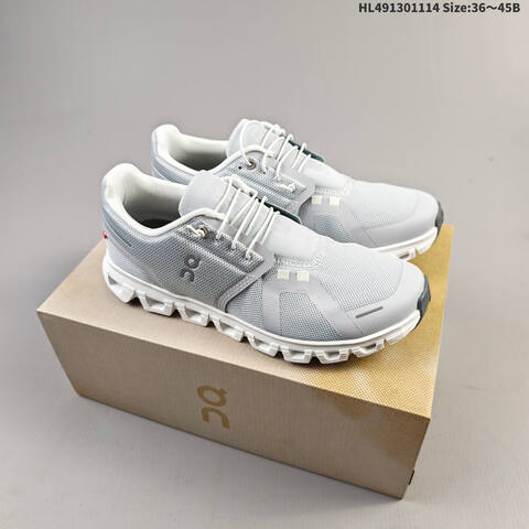On Cloud 6 Navy White And Black EU 36-45 Running Shoe Running Sneakers - Unisex (BS-69820)